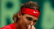 Rafael Nadal na turnaji v Halle