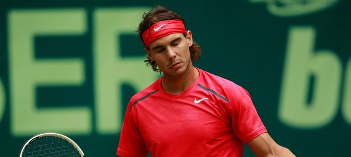 Rafael Nadal na turnaji v Halle skončil