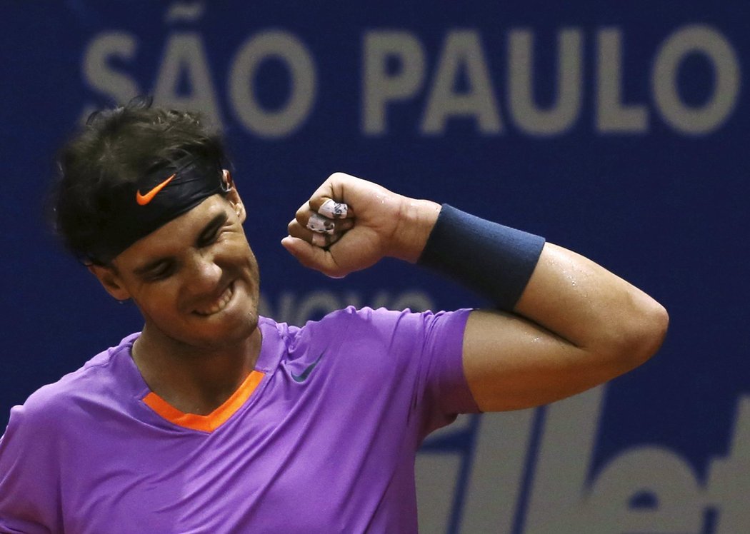 Rafael Nadal ovládl turnaj v Sao Paulu