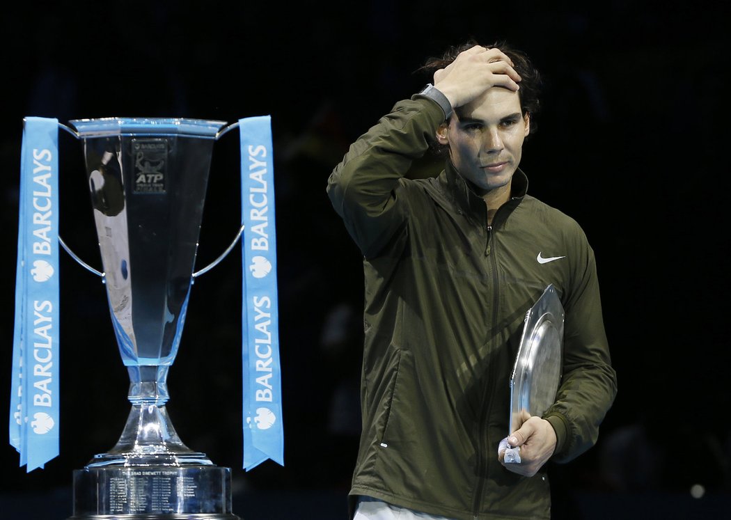 Zklamaný finalista Rafael Nadal