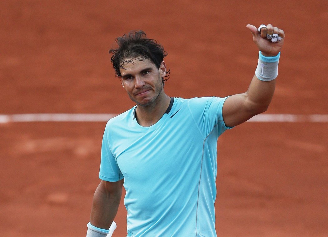 Tenista Nadal je v semifinále French Open, postoupil i Murray