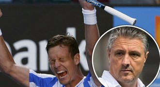 Nadšený kapitán Navrátil chválí Berdycha: Hraje svůj nejlepší tenis