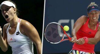 Překvapivá absence. Tenisová ex-jednička Kerberová vynechá US Open. Je těhotná!