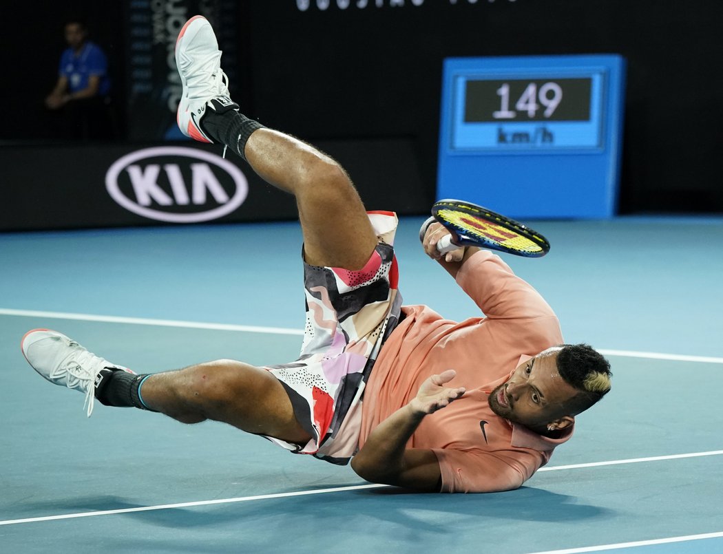 Nick Kyrgios vyhrál nejdelší zápas své kariéry