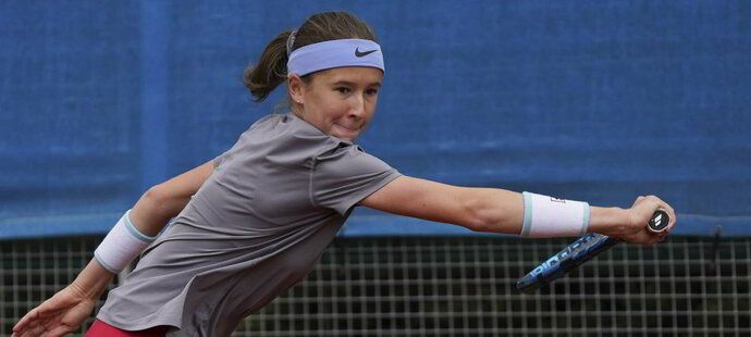 Tenisový talent Nikola Bartůňková končí na Roland Garros v semifinále