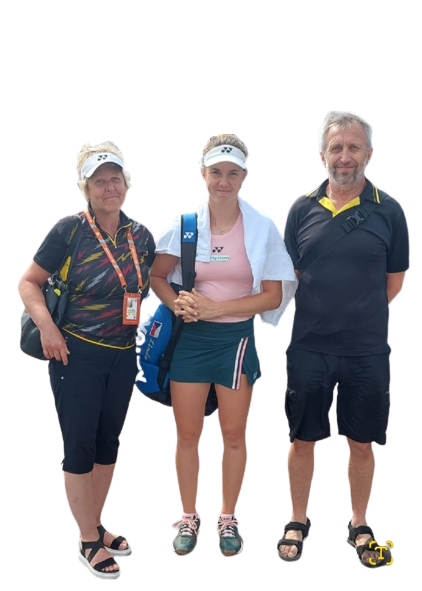Linda Nosková s rodiči