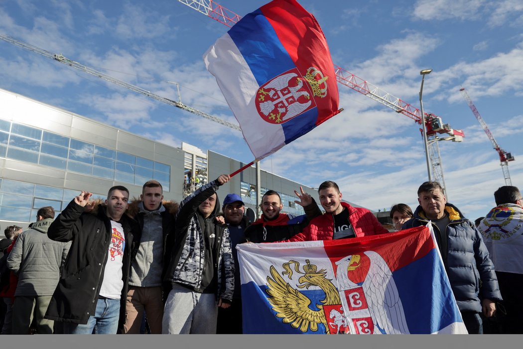 Novaka Djokoviče v Bělehradě vítali jeho fanoušci