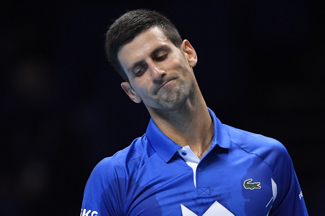Novak Djokovič ještě na Turnaji mistrů musí bojovat