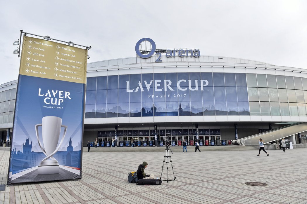 O2 Arena se chystá na první ročník Laver Cupu