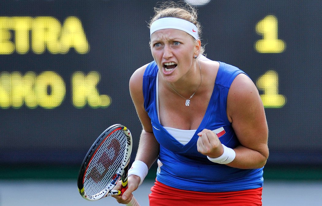 Kvitová po postupu do druhého kola olympijského Wimbledonu