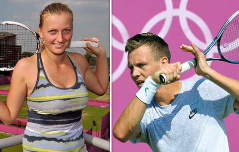 Koho vyzve Petra Kvitová a Tomáš Berdych v boji o olympijskou medaili?
