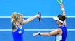 České tenistky Barbora Krejčíková a Kateřina Siniaková ovládly na olympiádě v Tokiu čtyřhru
