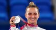 Česká tenistka Markéta Vondroušová se stříbrnou medailí na olympiádě v Tokiu