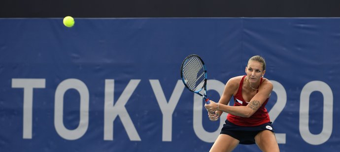 Karolína Plíšková ve druhém kole olympijského turnaje