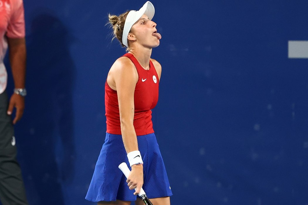 Markéta Vondroušová předvedla v prvním setu úžasnou jízdu