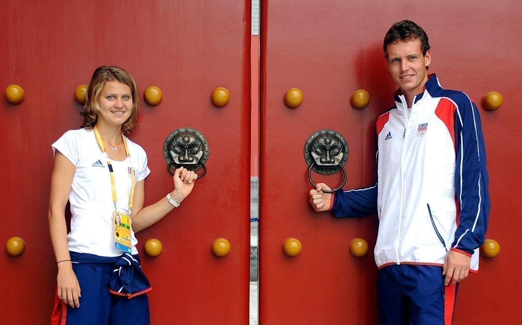 Šafářová s Berdychem klepou na olympijskou bránu