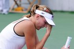 Zklamaná Nicole Vaidišová na olympijském turnaji v Pekingu