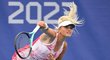 Devatenáctiletá český tenistka Barbora Palicová
