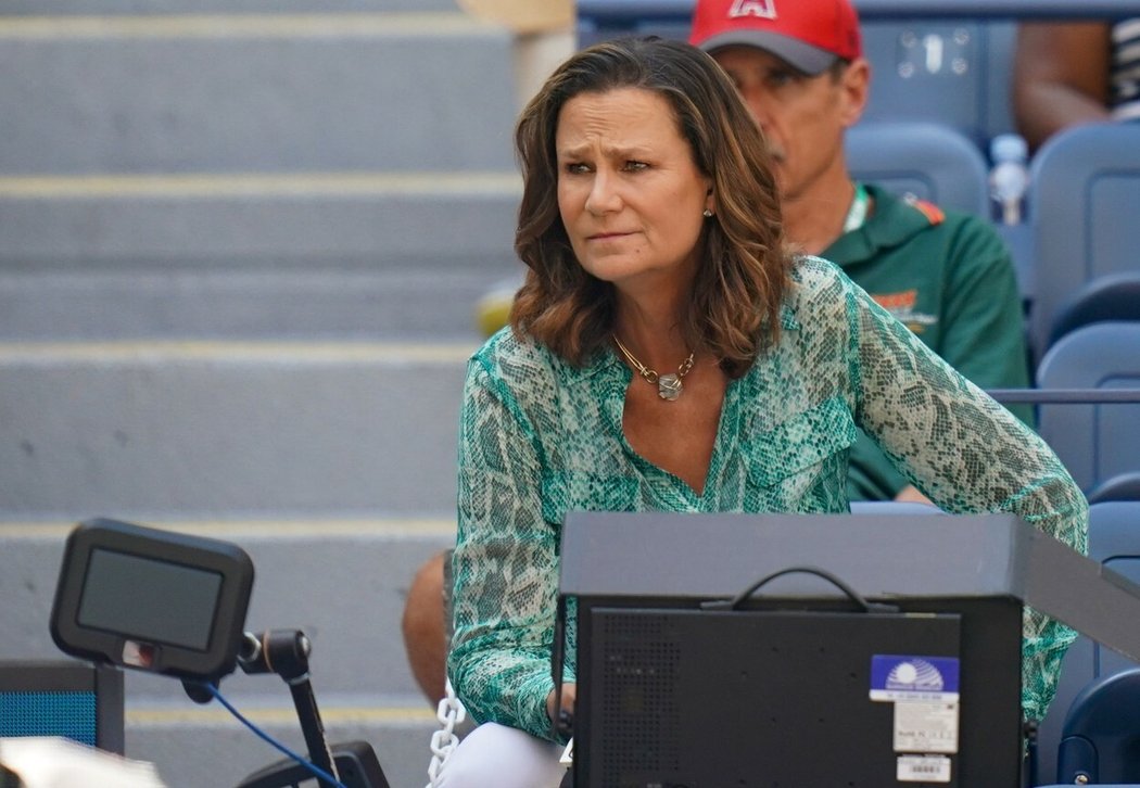 Pam Shriverová na US Open v roce 2019