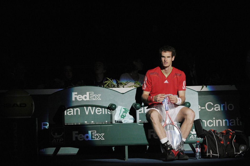 Andy Murray v Paříži dohrál ve čtvrtfinále