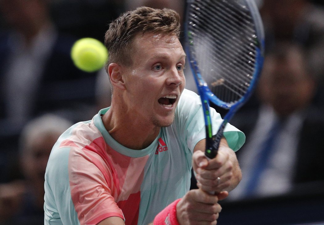 Tomáš Berdych měl dobře nakročeno, ale tiebreak v prvním setu nezvládl