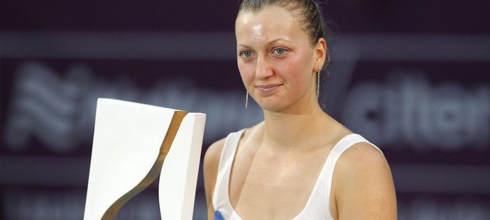 Petra Kvitová se dočkala třetího turnajového triumfu v kariéře