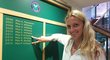 Jméno Petry Kvitové se na zdi s wimbledonskými šampionkami nachází hned dvakrát