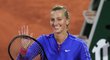 Spokojená Petra Kvitová prošla do druhého týdne Roland Garros