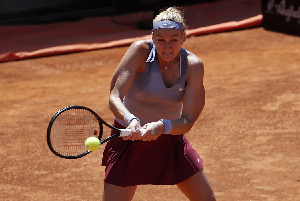 Petra Kvitová v přípravě na Roland Garros