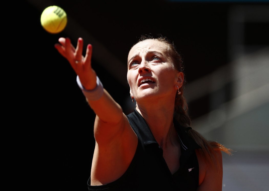 Petra Kvitová v přípravě na Roland Garros