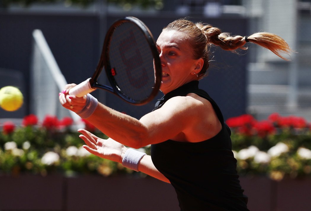 Petra Kvitová v přípravě na Roland Garros