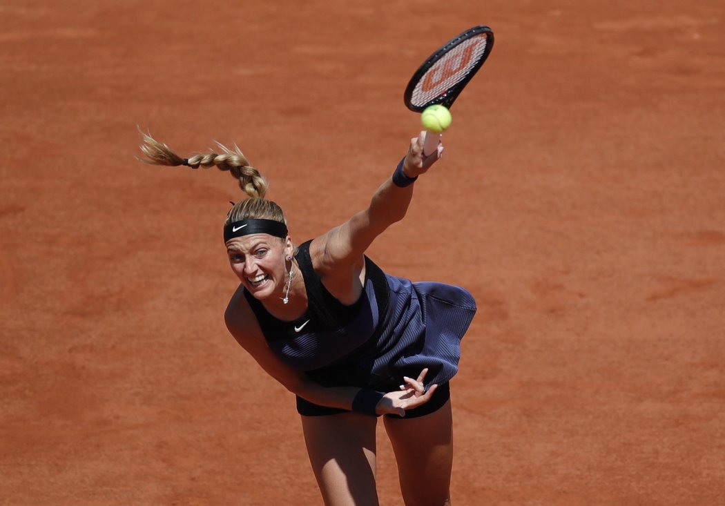 Petra Kvitová musela z Roland Garros odstoupit po vítězném prvním zápase
