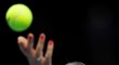 Petra Kvitová během osmifinále turnaje v Petrohradu proti Bělorusce Viktorii Azarenkové