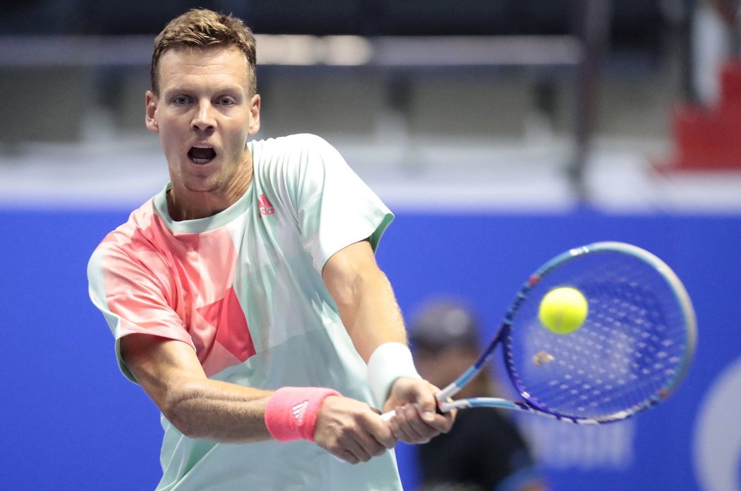 Tomáš Berdych ve čtvrtfinále turnaje v Petrohradu