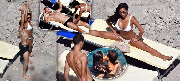 Bulharský tenista Grigor Dimitrov (26) vzal přítelkyni Nicole Scherzinger (39) do parády a protáhl ji snad všechny svaly v těle.