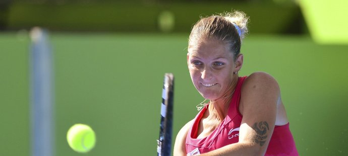 Česká tenistka Karolína Plíšková