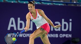 Zklamání Plíškové. Česká favoritka vypadla s 292. tenistkou světa