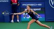 Česká tenistka Karolína Plíšková při generálce na US Open na turnaji v New Yorku
