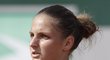 Česká tenistka Karolína Plíšková na grandslamovém French Open, kde v prvním kole porazila čínskou tenistku Čeng Saj-saj