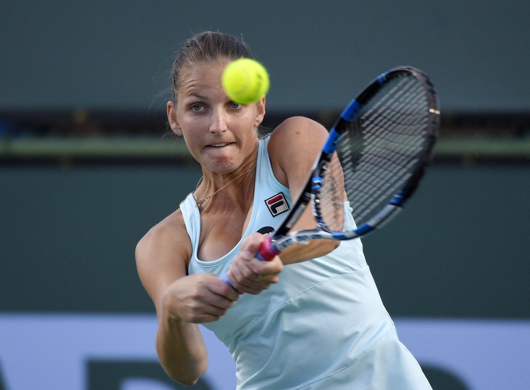 Karolína Plíšková prohrála v semifinále turnaje v Indian Wells s bývalou světovou jedničkou Běloruskou Viktorií Azarenkovou