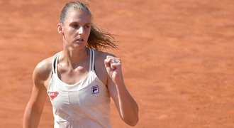 Plíšková se zlepšuje, v Římě slaví čtvrtfinále. Dál jde i Vondroušová