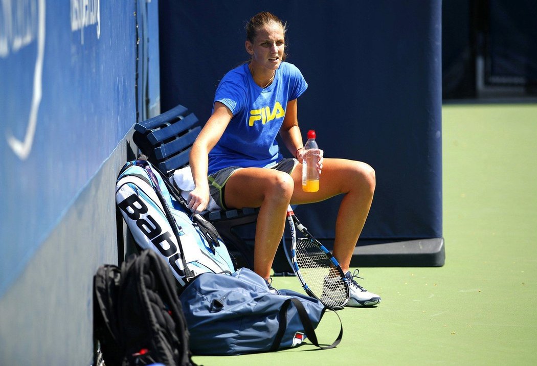 Karolína Plíšková už trénuje v New Yorku a připravuje se na start US Open