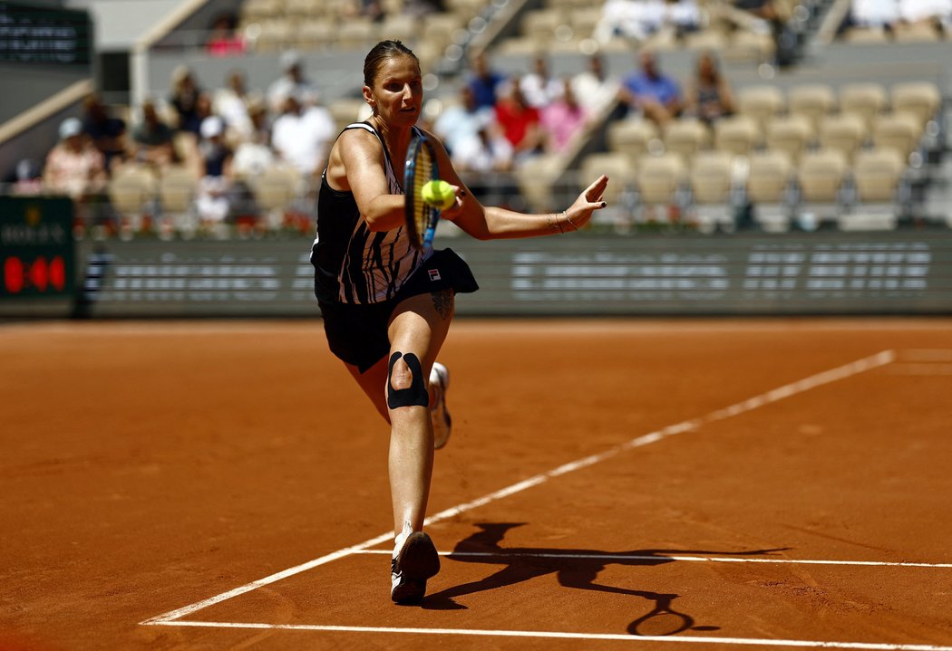 Karolína Plíšková se na French Open nezdržela ani hodinu a půl