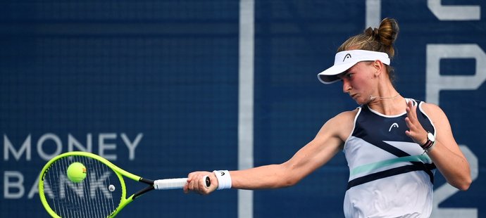 Barbora Krejčíková zvládla s přehledem první kolo Prague Open