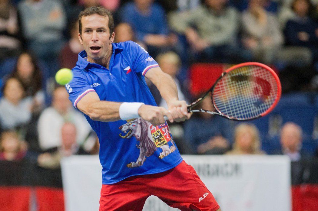 Radek Štěpánek Davis Cup miloval