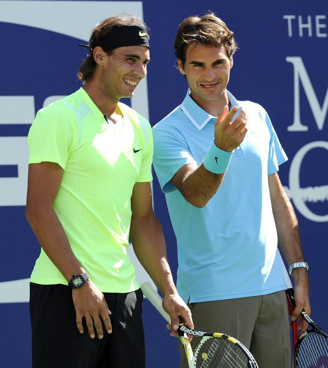 Rafael Nadal a Roger Federer na sebe narazí ve druhém zápase skupiny B Turnaje mistrů