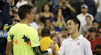 Vyrovnaný rekord na US Open: Osmifinálový duel končil v půl třetí ráno