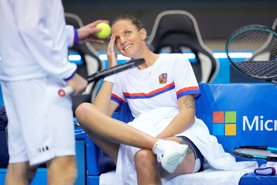 Karolína Plíšková je po téměř čtyřech letech opět součástí reprezentační tenisové party