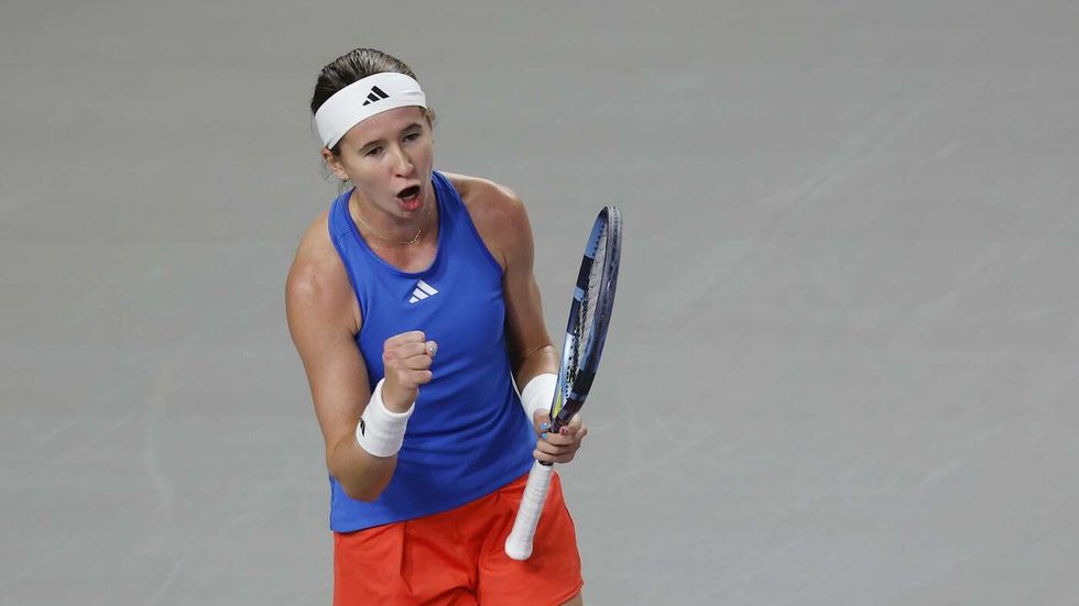 Nikola Bartůňková porazila v úvodním barážovém utkání proti Kolumbii Yulianu Lizarazovou 6:3, 6:1