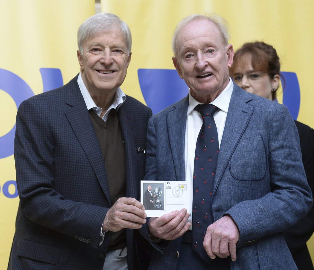 Jan Kodeš a Rod Laver patří k velkým legendám světového tenisu